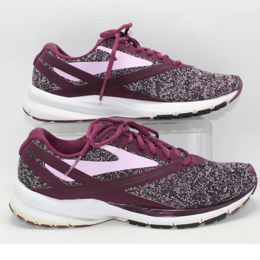 Brooks Launch 4 Womens Running Shoes Purple Pink Space Dye 1202341B941 Size 9.5